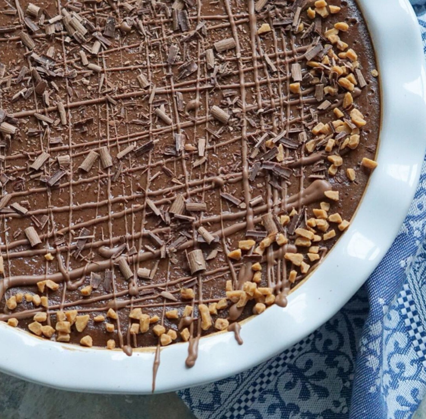 Chocolate Pumpkin Pie