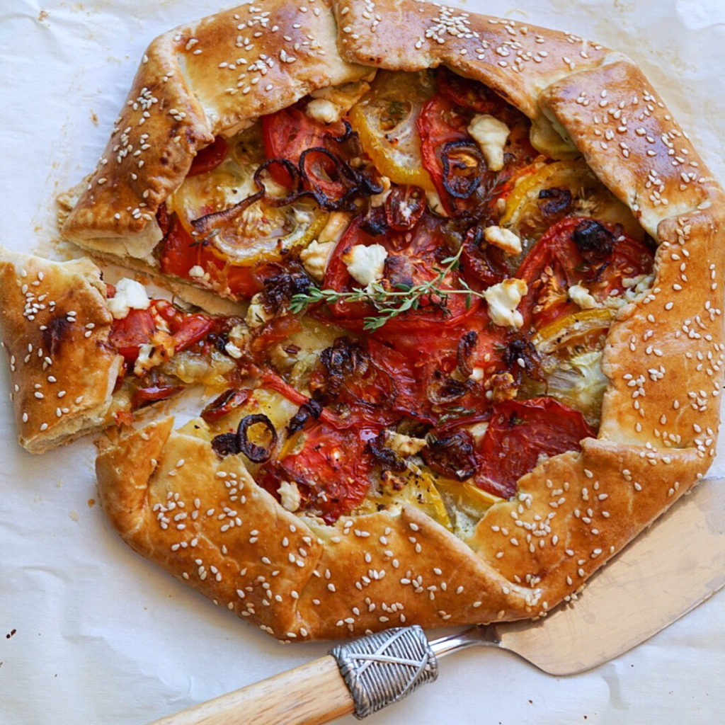Heirloom Tomato Galette
