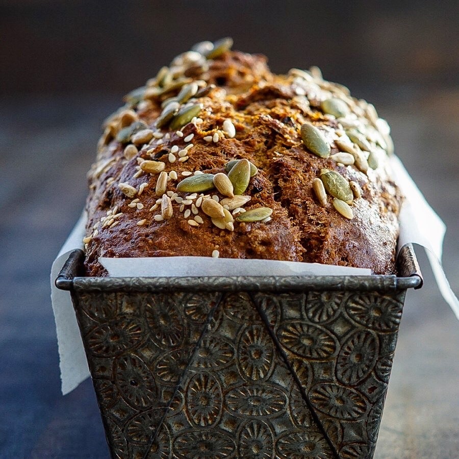 Everything But The Kitchen Sink Breakfast Loaf