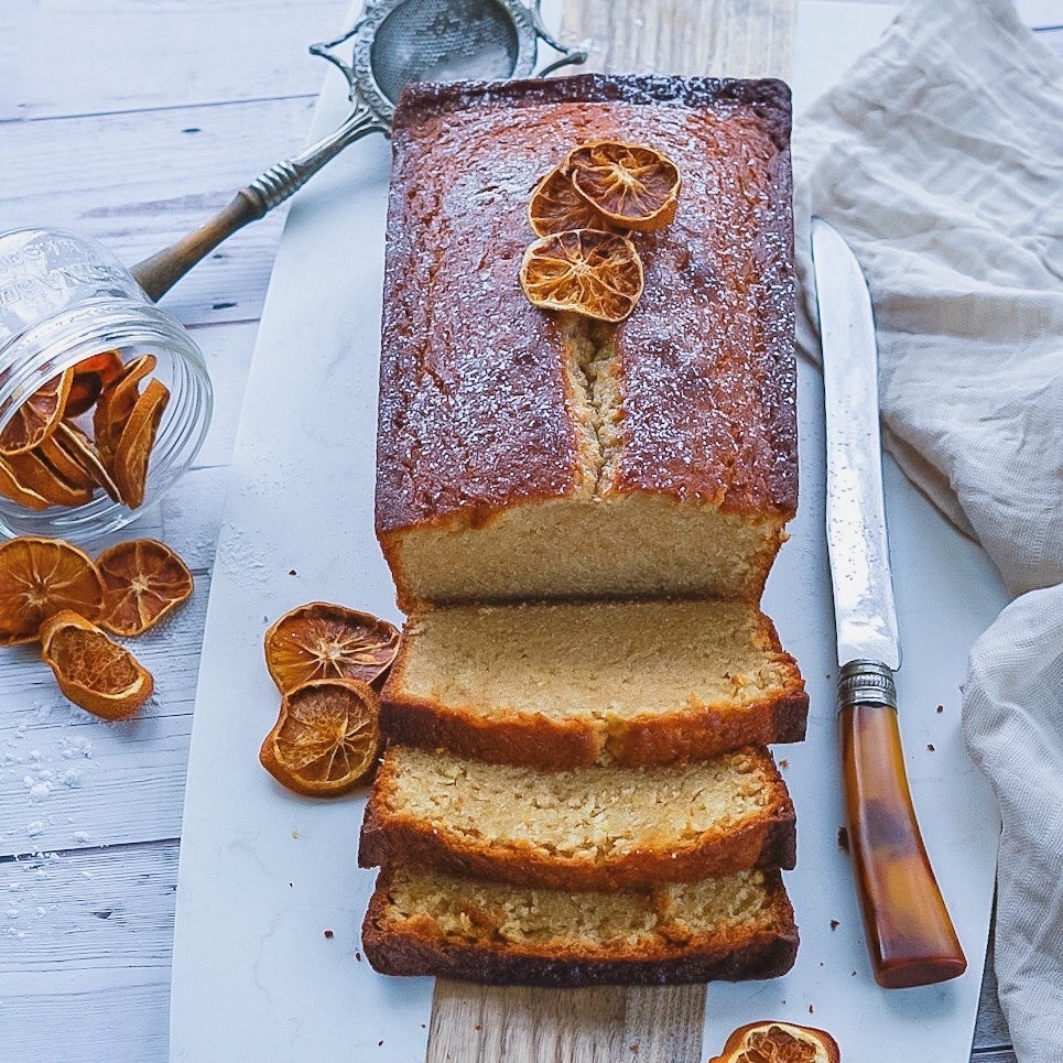 Mandarin Ricotta Pound Cake