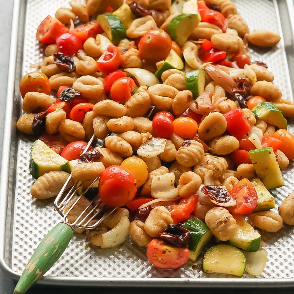 Sheet Pan Potato Gnocchi
