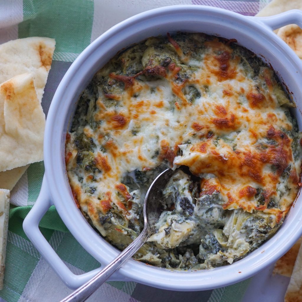 Hot Spinach and Artichoke Dip