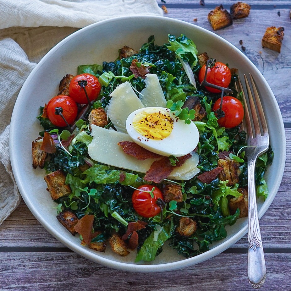 Kale Caesar Salad