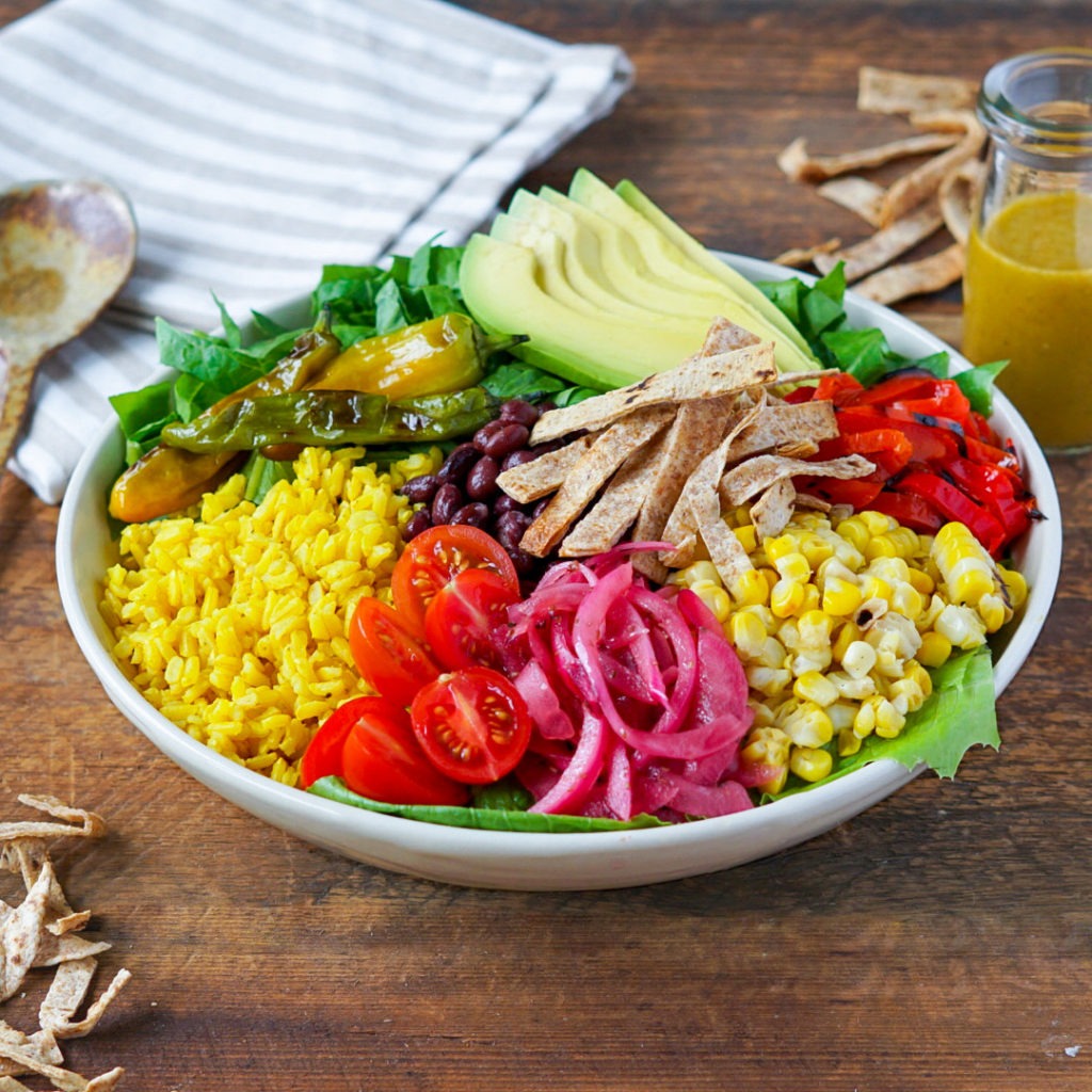 Southwestern Salad Bowl Buffet