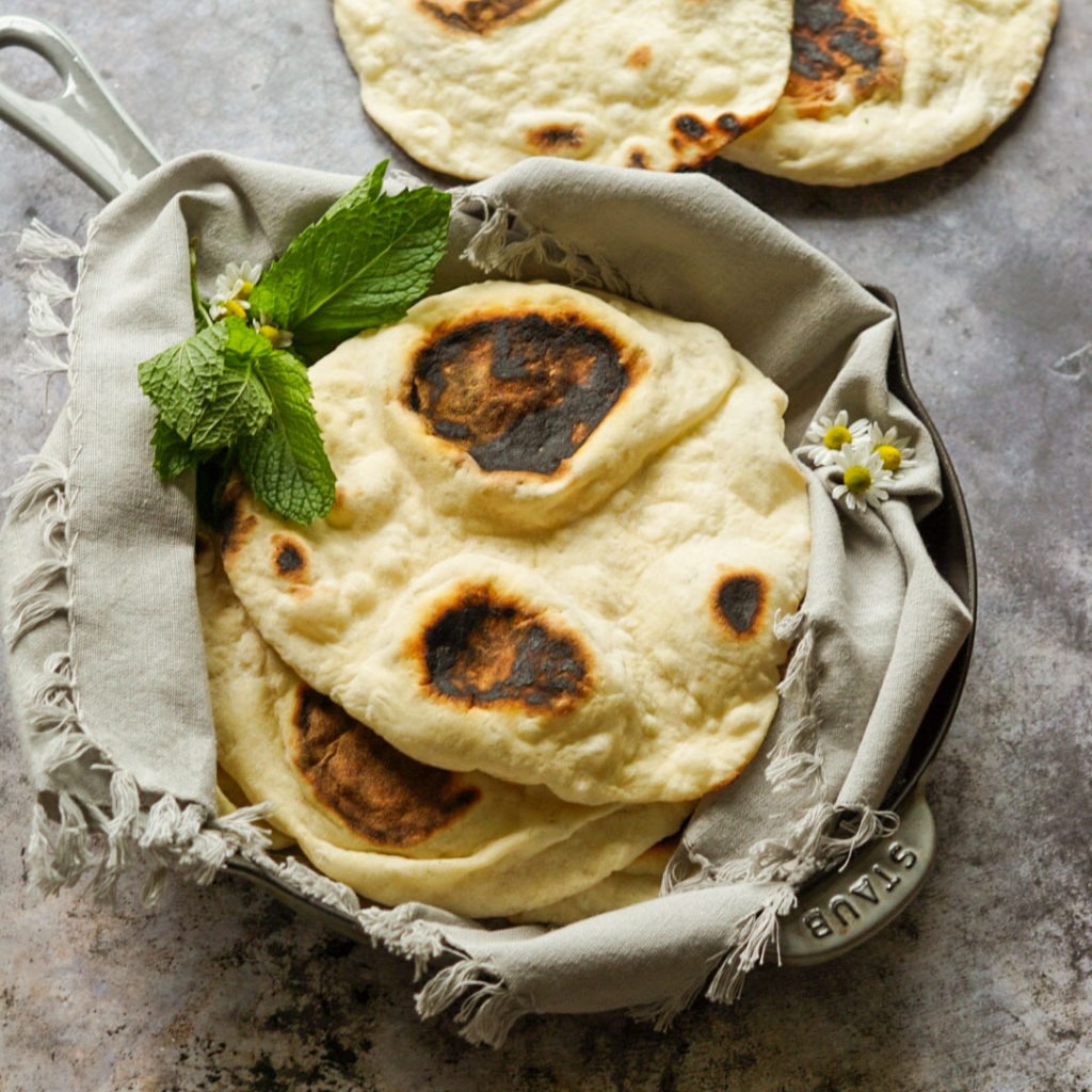 Homemade Naan
