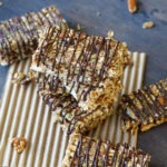 Almond Tahini Granola Bars