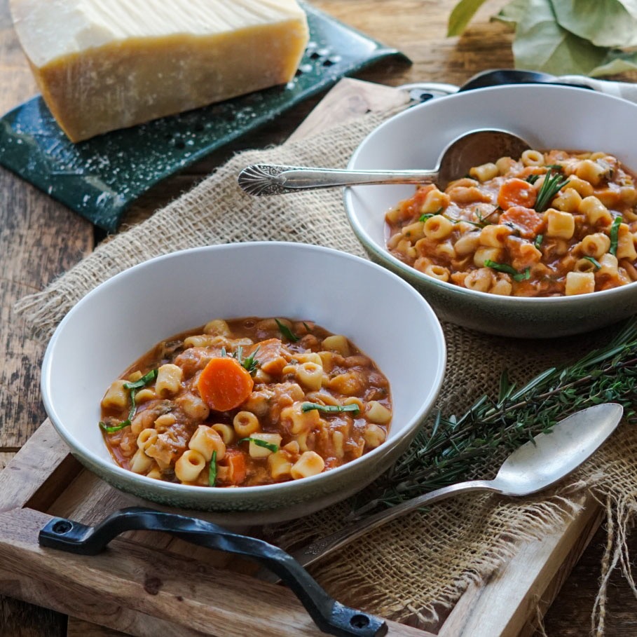 Vegetarian Pasta e Fagioli