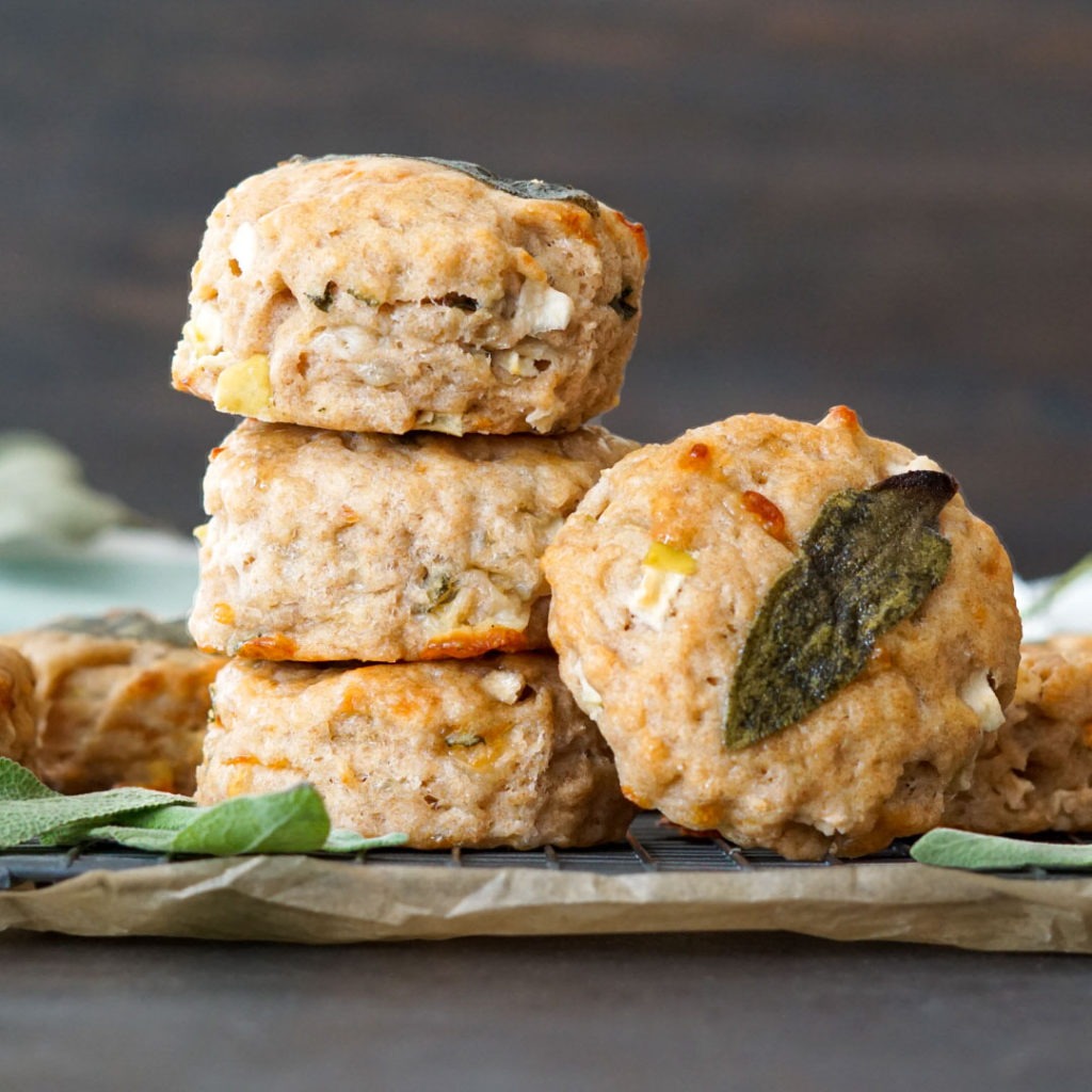 Apple and Cheddar Biscuits