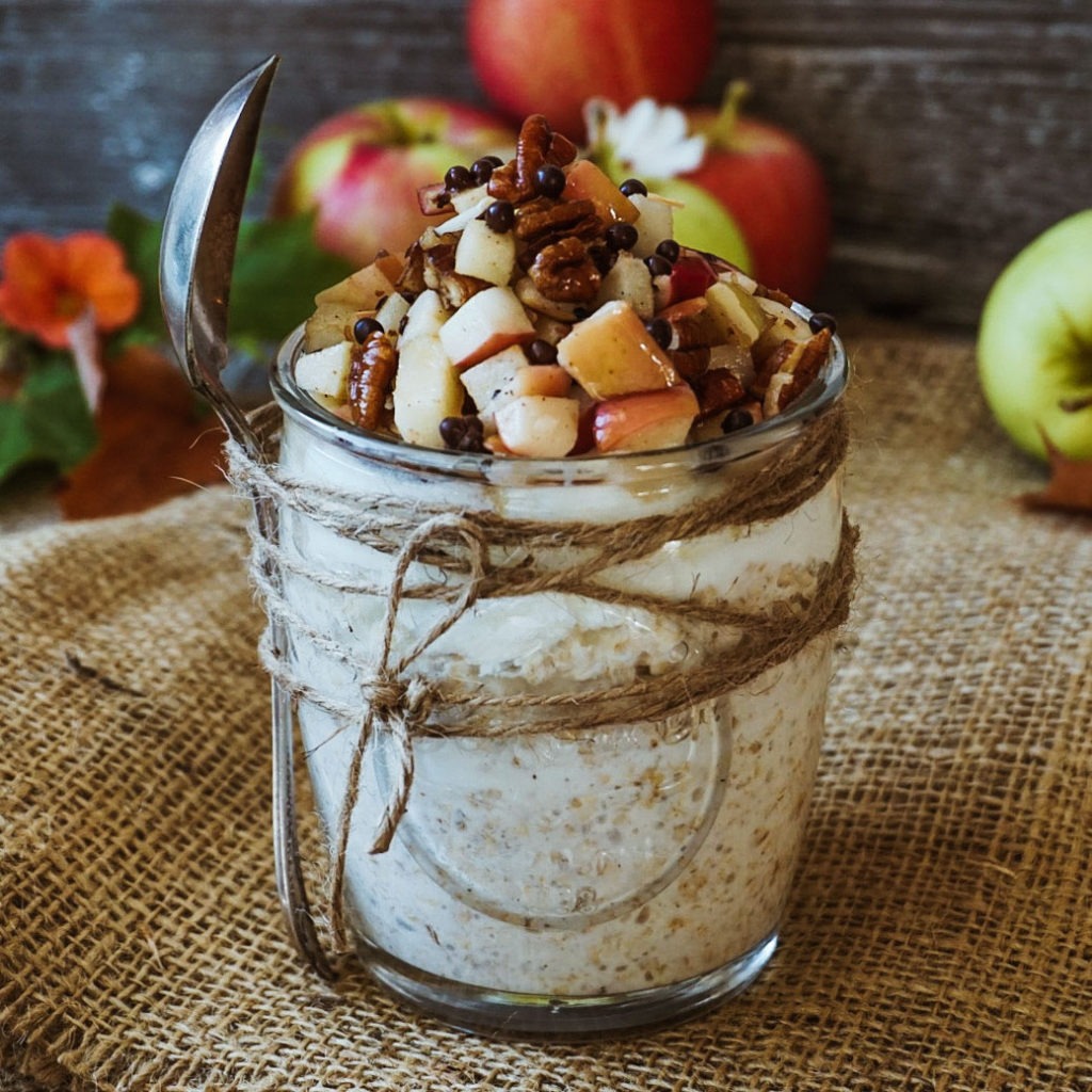 Apple Pie Overnight Oats