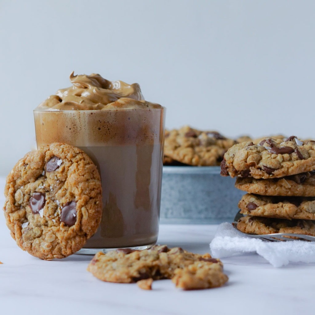 Brown Butter Oatmeal Chocolate Chip Cookies