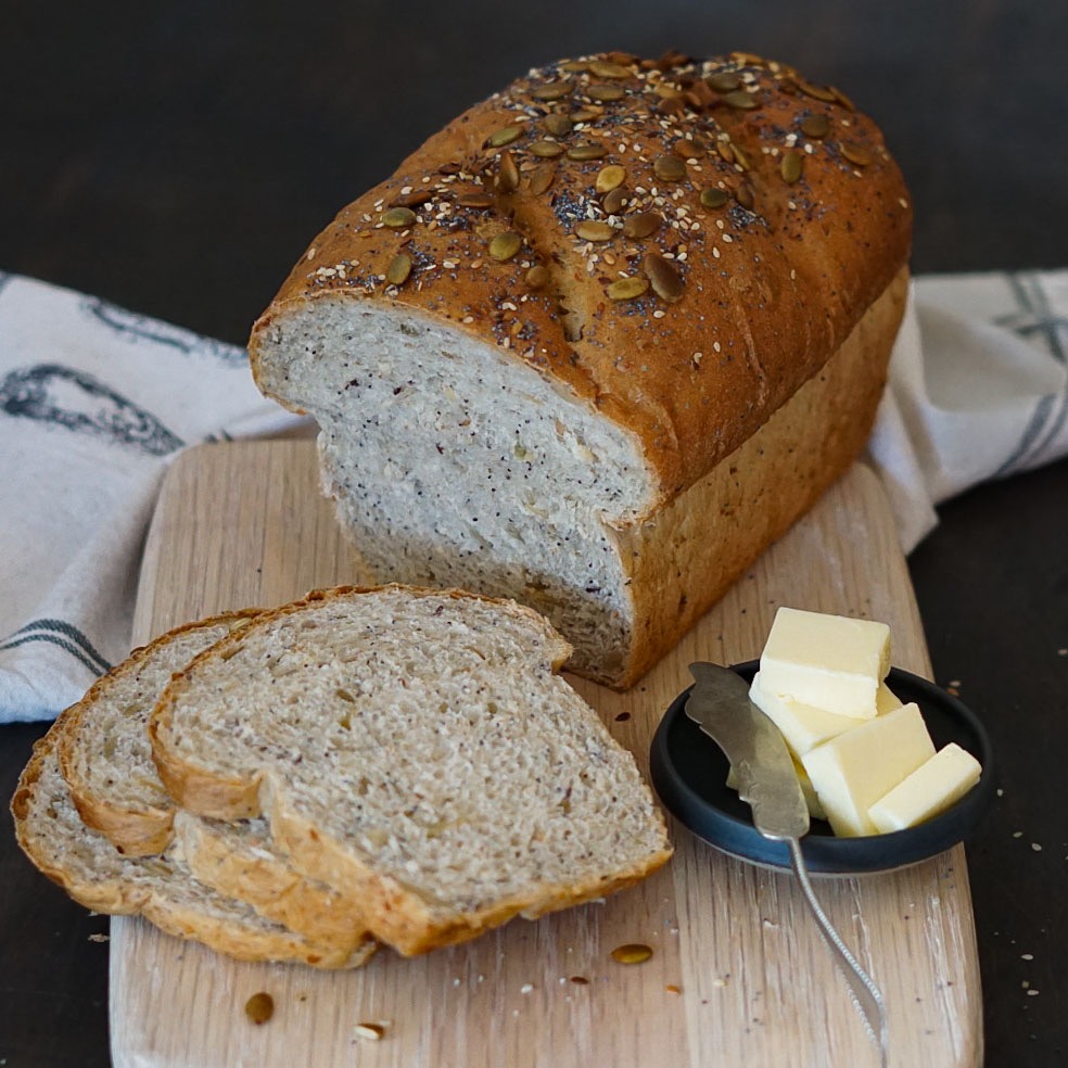 Seeded Sprouted Wheat Loaf