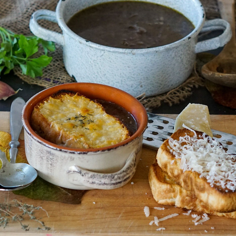 Vegetarian French Onion Soup