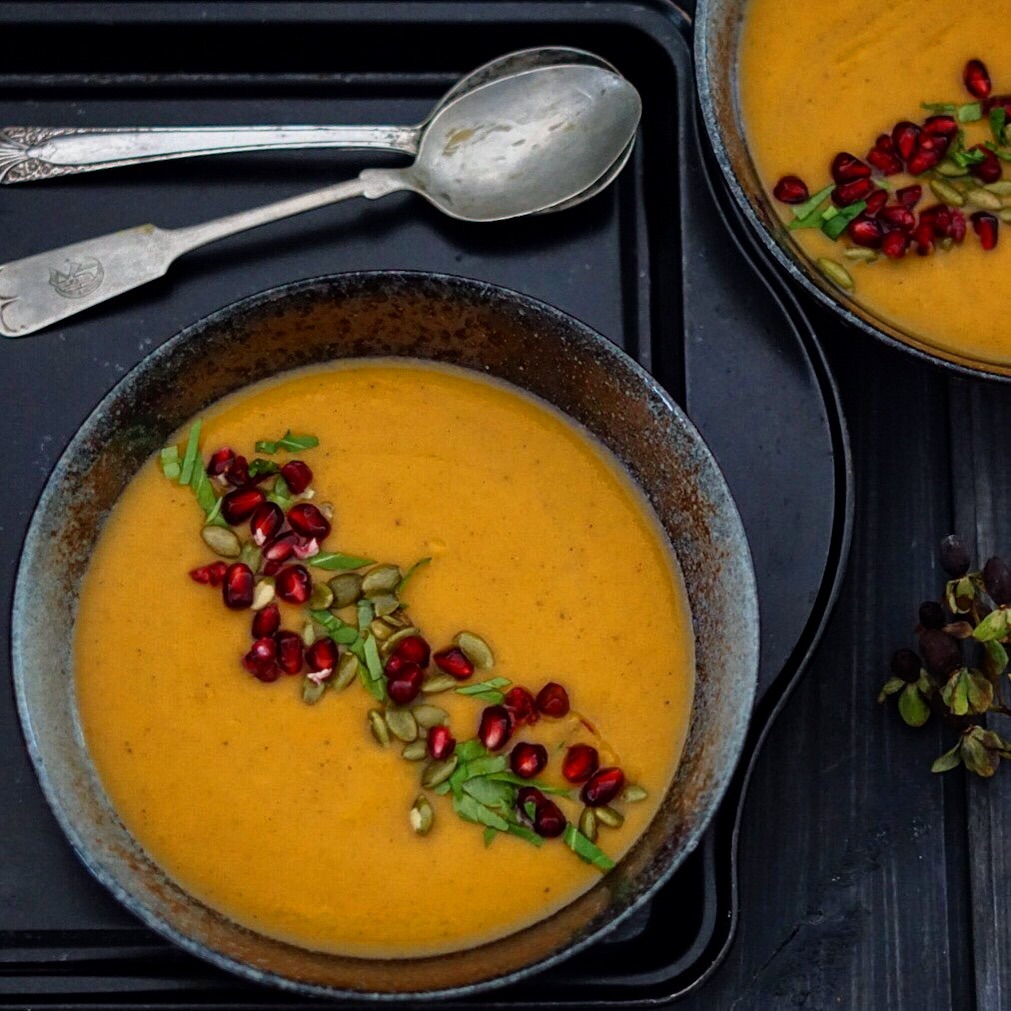 Thai Coconut Curry Butternut Soup