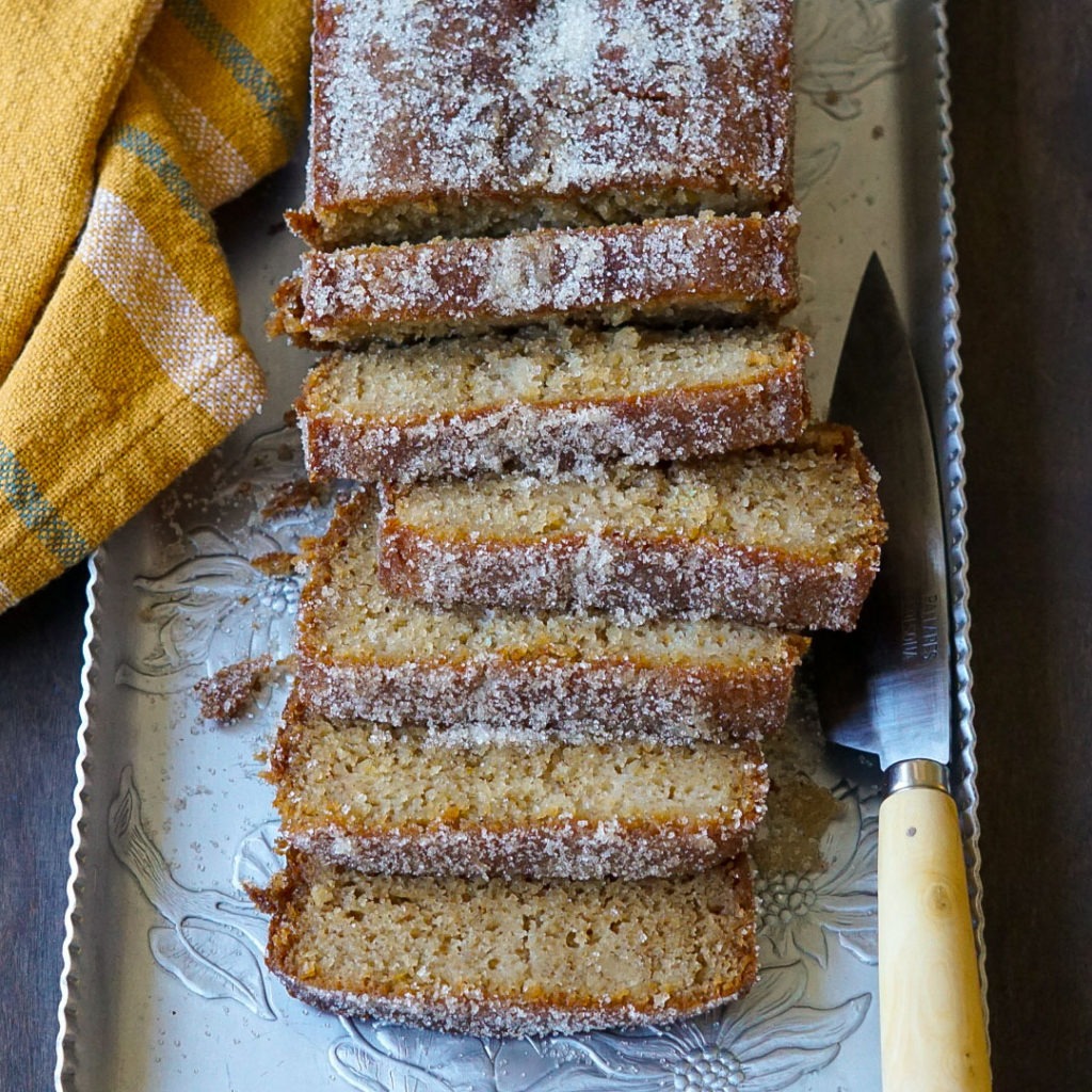 Apple Cider Doughnut Loaf Cake