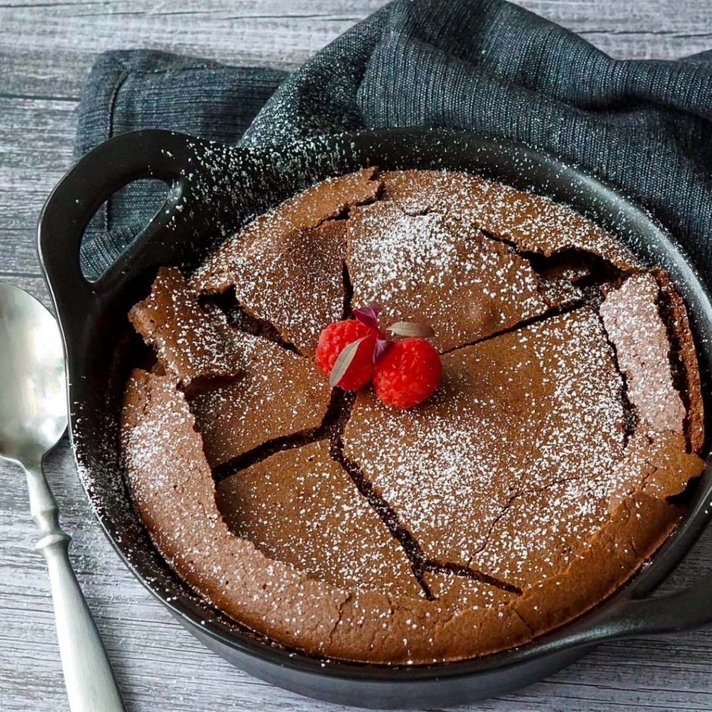 Chocolate Brownie Pudding