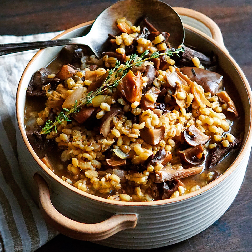 Mushroom Barley Soup