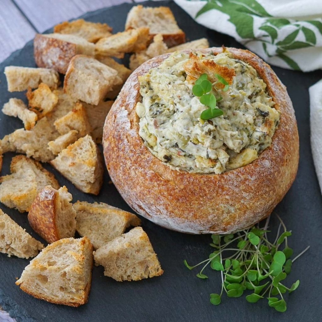 Hot Artichoke and Spinach Dip