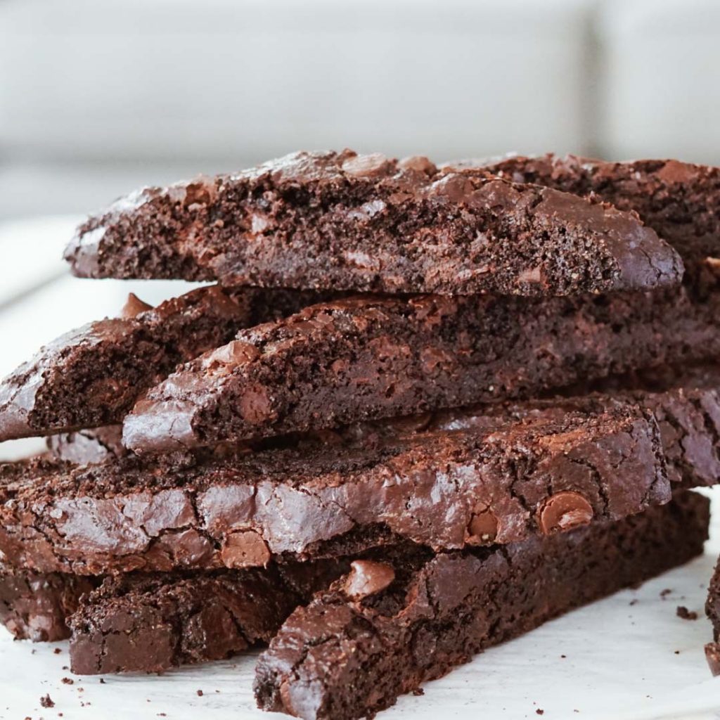 Triple Chocolate Biscotti