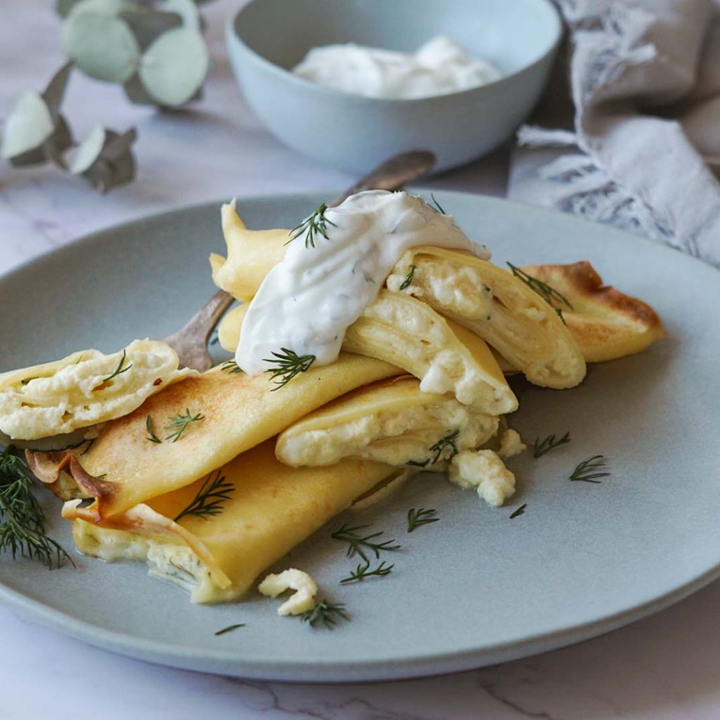 Ukrainian Crepes (Nalysnyky)