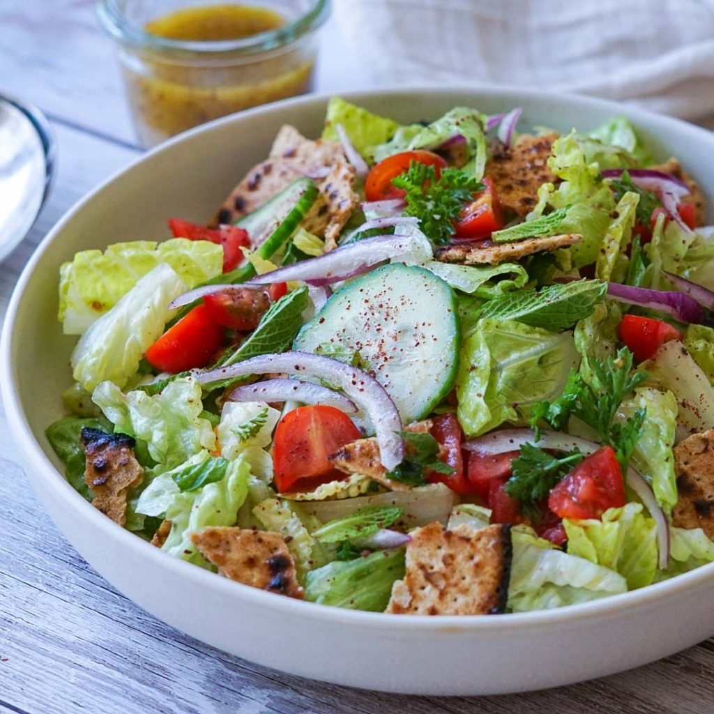 Matzah Fattoush Salad