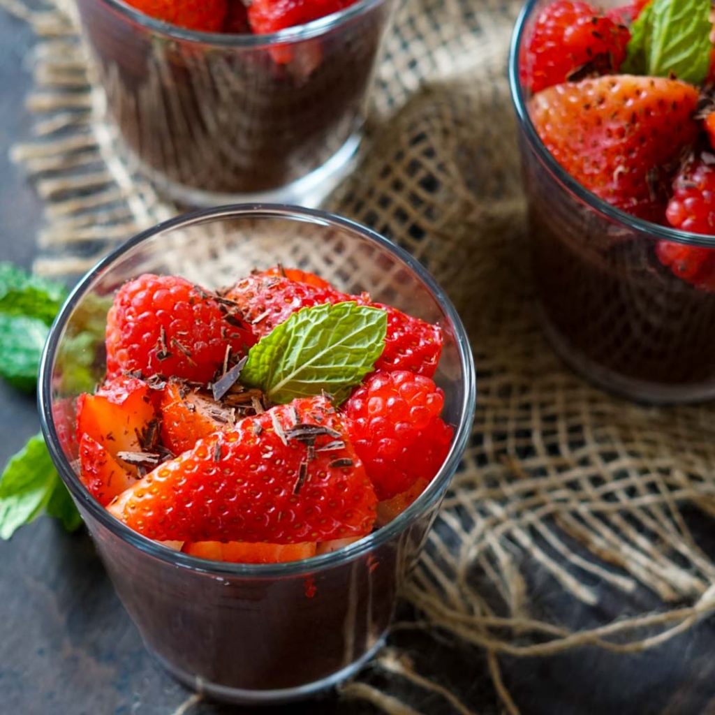 Chocolate Chia Pudding Mousse 
