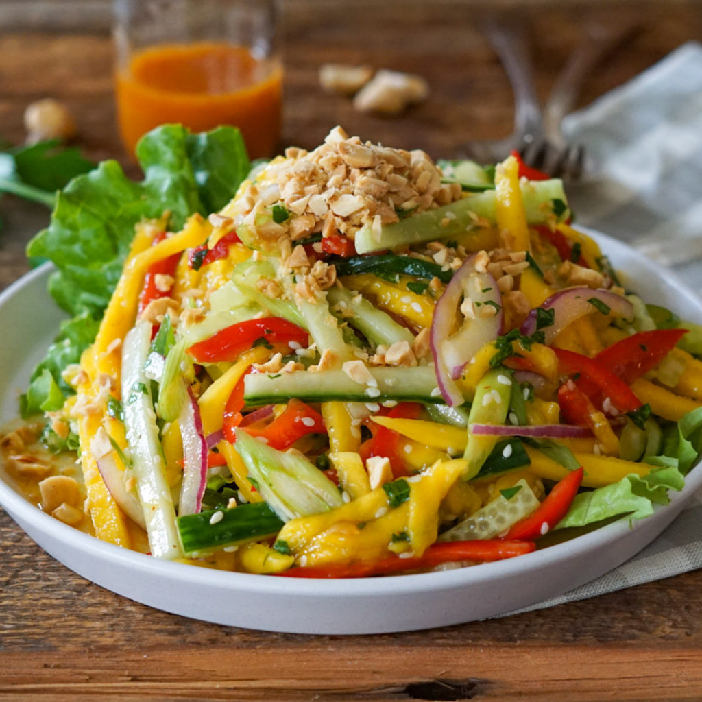 Sweet and Spicy Mango Salad