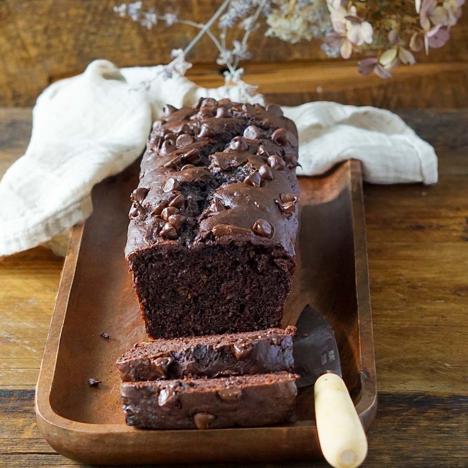 Double Chocolate Banana Bread 